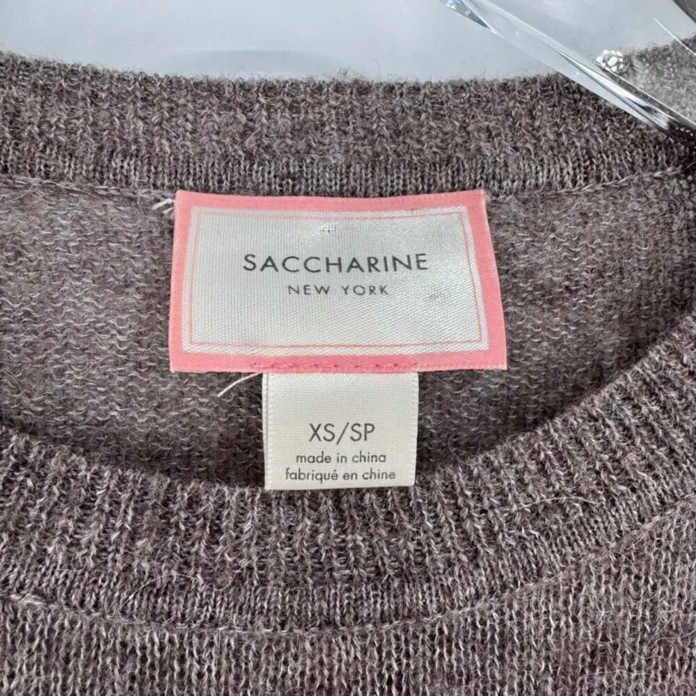 Saccharine Hummingbird Sunrise Sweater XS Wool Alpaca
